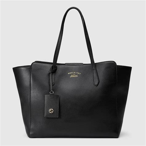 gucci swing leather tote small|genuine Gucci tote bags.